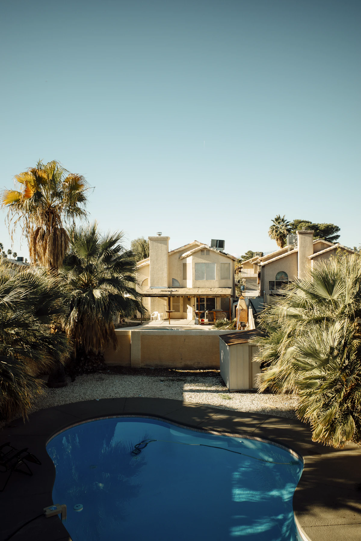 Vacation rental backyard pool service in New Braunfels, TX