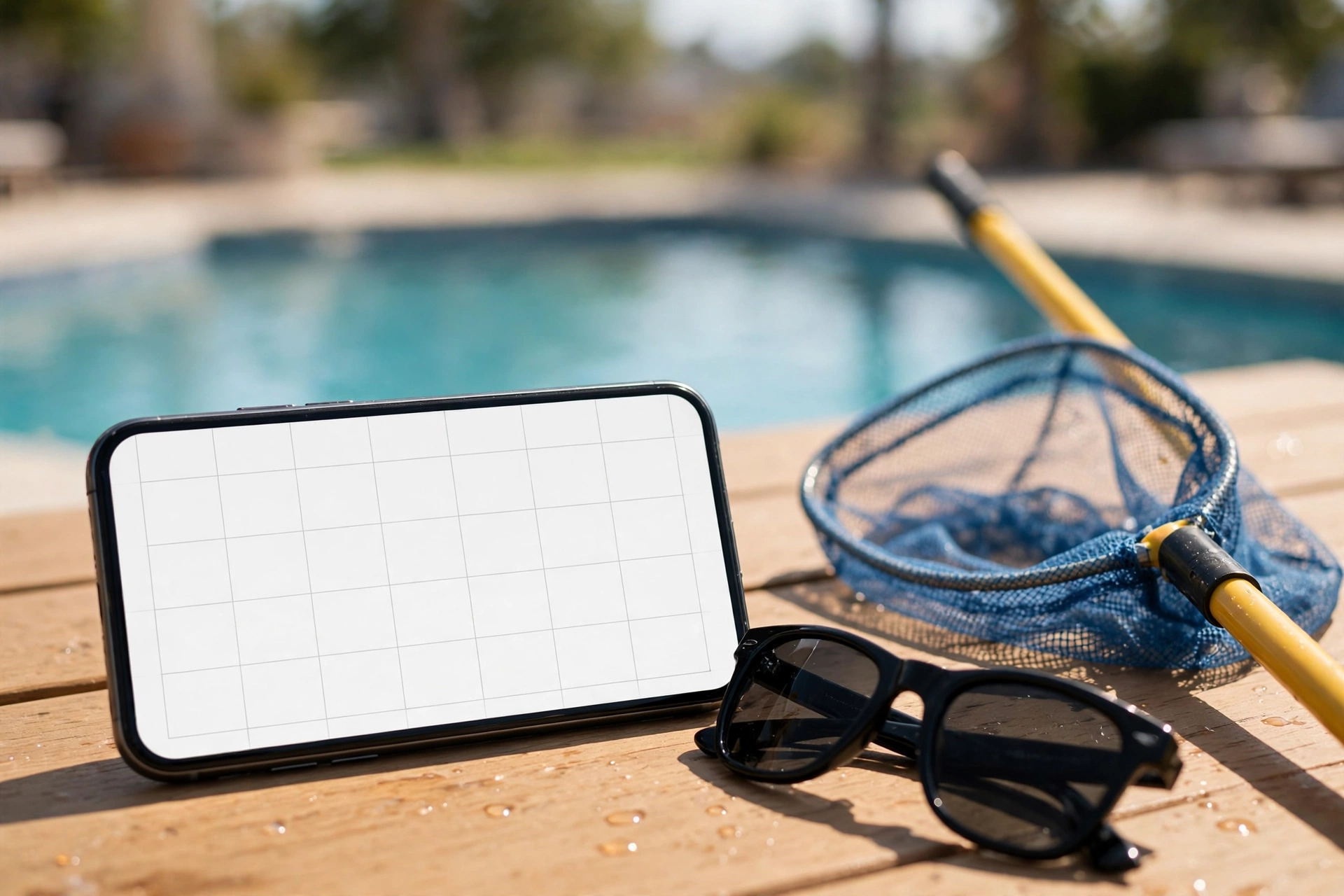 Flexible pool service scheduling in New Braunfels TX